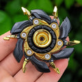 Magnetic Metal Fidgety Mood Buster Open Armor Spinning TopFidget Toys