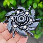Magnetic Metal Fidgety Mood Buster Open Armor Spinning TopFidget Toys