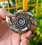 Magnetic Metal Fidgety Mood Buster Open Armor Spinning TopFidget Toys