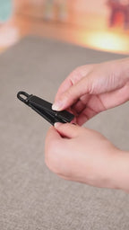 Foldable Keychain Phone Stand - Compact Metal Phone Holder